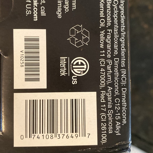 NEW Conair InfinitiPro Rose Gold Ceramic Flat Iron, Black 1.75 “ - Picture 7 of 7